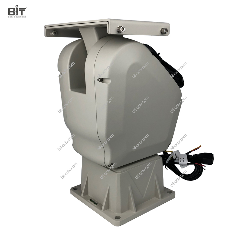 bit pt410 outdoor variable speed light duty pan tilt head positioner side   800
