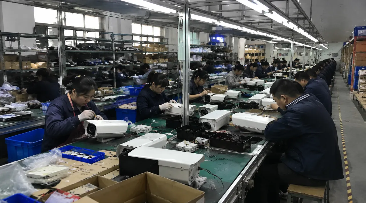 Camera assembly factory